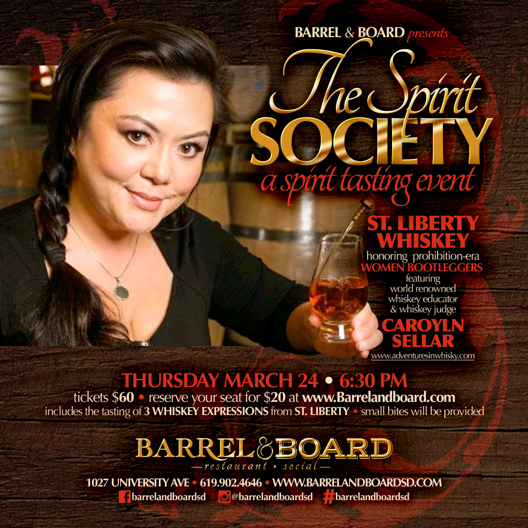 Spirit Society: A Spirit Tasting Event